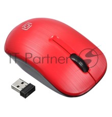 Мышь Oklick 525MW красный оптическая (1000dpi) беспроводная USB (2but)