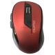Мышь беспроводная Qumo Office Line Red M62 красный, 1600 dpi, радиоканал, USB, кнопки - 6