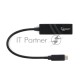 Сетевой адаптер Ethernet Gembird A-CM-LAN-01 USB C-type - Fast Ethernet adapter