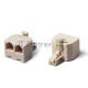 Разветвитель  US-12 RJ45 8P8C (джек) -> 2x8P8C (розетки)