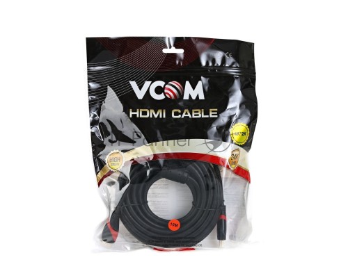 Кабель HDMI 19M/M ver. 2.0, 2 фильтра, 10m VCOM <CG525D-R-10.0> Кабель HDMI 19M/M ver. 2.0, 2 фильтра, 10m VCOM <CG525D-R-10.0>