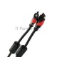 Кабель HDMI 19M/M ver. 2.0, 2 фильтра, 10m VCOM <CG525D-R-10.0> Кабель HDMI 19M/M ver. 2.0, 2 фильтра, 10m VCOM <CG525D-R-10.0>