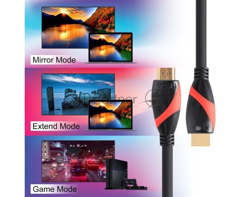 Кабель HDMI 19M/M ver. 2.0, 2 фильтра, 10m VCOM <CG525D-R-10.0> Кабель HDMI 19M/M ver. 2.0, 2 фильтра, 10m VCOM <CG525D-R-10.0>