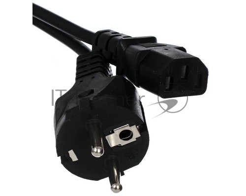 Кабель компьютер - розетка 220V <5.0м> (Европейский стандарт)  <TP021-5.0-BK> Кабель компьютер - розетка 220V <5.0м> (Европейский стандарт)  <TP021-5.0-BK>