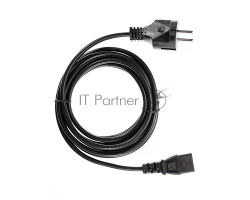 Кабель компьютер - розетка 3m 220V (Европейский стандарт) VCOM/TELECOM
