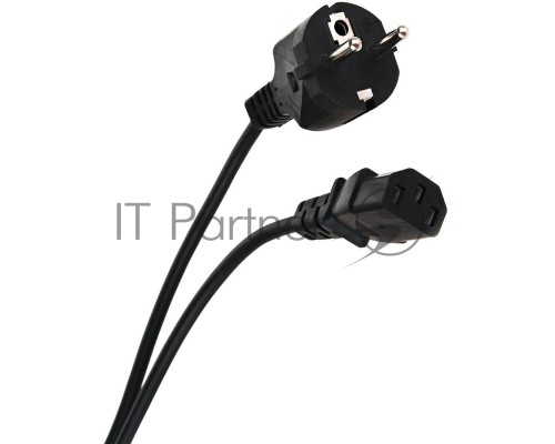 Кабель компьютер - розетка 3m 220V (Европейский стандарт) VCOM/TELECOM