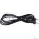 Кабель компьютер - розетка 1.8m 220V (Европейский стандарт) VCOM/TELECOM