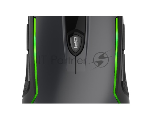 Мышь проводная Harper Gaming Kickback GM-P05 черный, 10000 dpi, USB, кнопки - 8