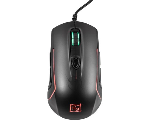 Мышь проводная Harper Gaming Kickback GM-P05 черный, 10000 dpi, USB, кнопки - 8