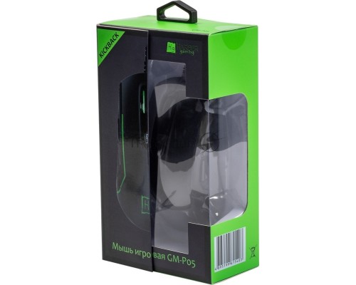 Мышь проводная Harper Gaming Kickback GM-P05 черный, 10000 dpi, USB, кнопки - 8
