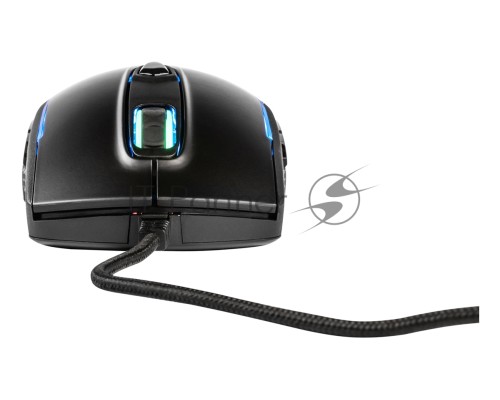 Мышь проводная Harper Gaming Kickback GM-P05 черный, 10000 dpi, USB, кнопки - 8