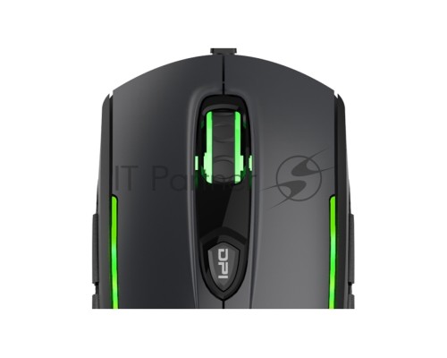 Мышь проводная Harper Gaming Kickback GM-P05 черный, 10000 dpi, USB, кнопки - 8