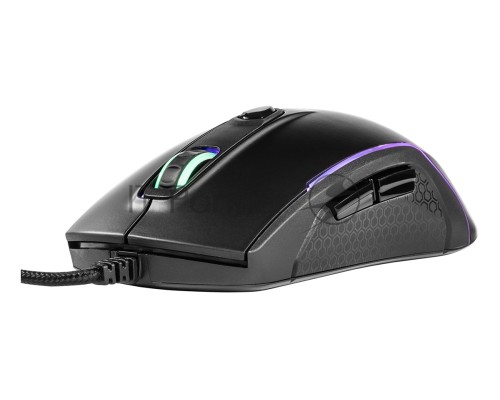Мышь проводная Harper Gaming Kickback GM-P05 черный, 10000 dpi, USB, кнопки - 8