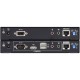 Удлинитель, KVM USB 2xDVI Single Link+AUDIO+RS232, 100 м., 1xUTP, макс.разр.1920х1200 60Hz 90м Cat5e;100м Cat6/6a /1080p 100м HDBaseT;1920x1200 150м cat6/6a LongReach HDBaseT, 2xDVI-D+2MINIJACK+DB9+USB B>3xUSB A, бп 220> 5V,,[ATEN CE624-AT-G]