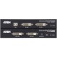 Удлинитель, KVM USB 2xDVI Single Link+AUDIO+RS232, 100 м., 1xUTP, макс.разр.1920х1200 60Hz 90м Cat5e;100м Cat6/6a /1080p 100м HDBaseT;1920x1200 150м cat6/6a LongReach HDBaseT, 2xDVI-D+2MINIJACK+DB9+USB B>3xUSB A, бп 220> 5V,,[ATEN CE624-AT-G]