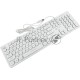 Клавиатура Oklick 420MRL white USB slim Multimedia LED [1091227]