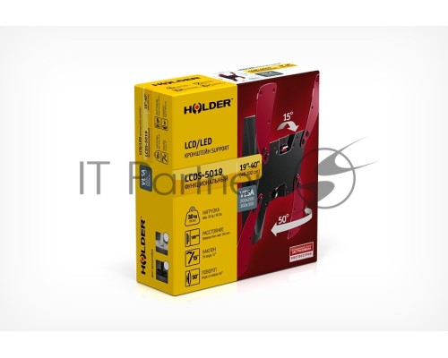 Кронштейн для телевизора Holder LCDS-5019 черный 22