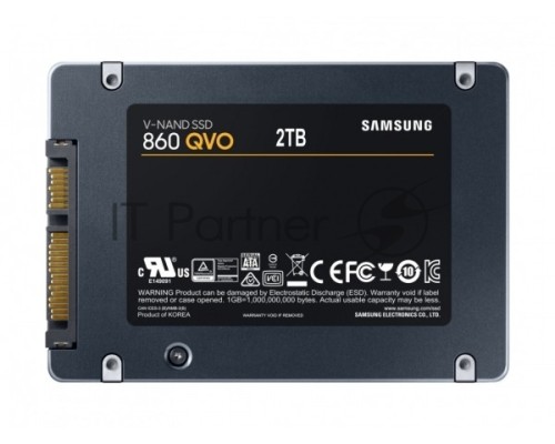 Накопитель SSD Samsung SATA III 2Tb MZ-76Q2T0BW 860 QVO 2.5