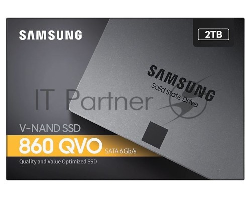 Накопитель SSD Samsung SATA III 2Tb MZ-76Q2T0BW 860 QVO 2.5