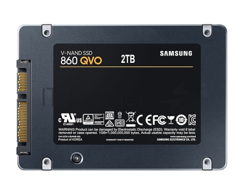 Накопитель SSD Samsung SATA III 2Tb MZ-76Q2T0BW 860 QVO 2.5