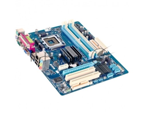 Материнская плата GIGABYTE GA-G41M-COMBO-GQ (rev.3), LGA 775, Intel G41, 4xDDR2/DDR3, 4xSATA, 0xM.2, 1xPCI-E 1.1 x16, 1xPCI-E 1.1 x1, 1xVGA, 1x 1Gb LAN, 4xUSB 2.0, 3x3.5 мм, 5.1, Micro ATX