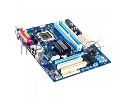 Материнская плата GIGABYTE GA-G41M-COMBO-GQ (rev.3), LGA 775, Intel G41, 4xDDR2/DDR3, 4xSATA, 0xM.2, 1xPCI-E 1.1 x16, 1xPCI-E 1.1 x1, 1xVGA, 1x 1Gb LAN, 4xUSB 2.0, 3x3.5 мм, 5.1, Micro ATX