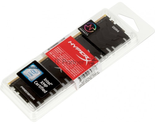Модуль памяти Kingston DIMM DDR4 8GB 3000MHz  CL15 XMP HyperX Predator RGB