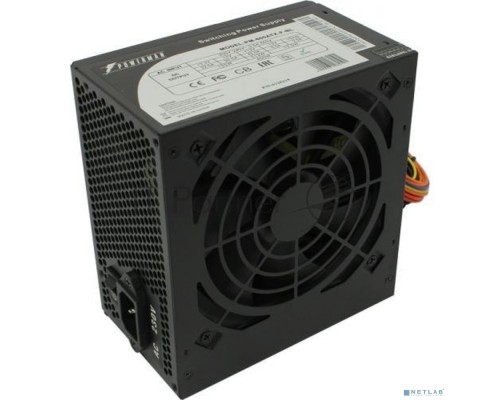 Блок питания Inwin (Powerman) PM-600ATX-F-BL [6128219] (600 Вт, ATX 2.2, 24+8 pin, 24+4 pin, 20+4 pin, 2x6/8-pin, 12 cm Fan, 2xMOLEX, 5xSATA, FDD)