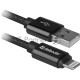 Кабель LIGHTNING TO USB2 1M BLACK ACH01-03T 87808 DEFENDER