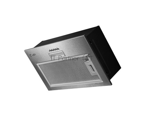 Вытяжка LEX GS BLOC LIGHT 600 INOX  29.1x13.8x50.6см, 46 дБ, 80Вт, 500 м3/ч