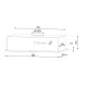 Вытяжка LEX GS BLOC LIGHT 600 INOX  29.1x13.8x50.6см, 46 дБ, 80Вт, 500 м3/ч