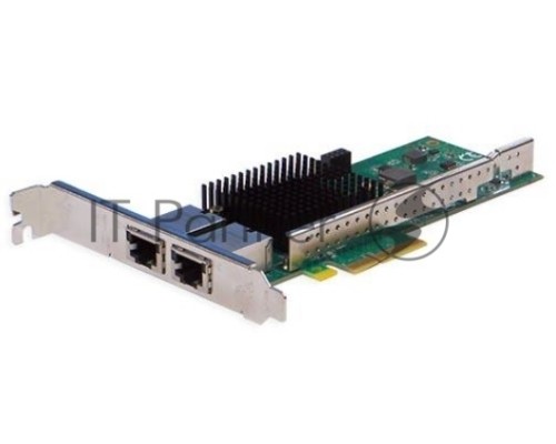 Сетевая карта Silicom PE310G2i50-T Dual Port Copper 10 Gigabit Ethernet PCI Express Server Adapter X4 Gen 3.0, Based on Intel X550-AT2, RoHS compliant (analog X550T2)