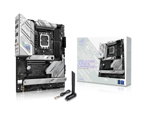 [Материнская плата] ASUS ROG STRIX B760-A GAMING WIFI (Socket 1700, ATX, 4xDDR5(192GB), DP/HDMI, 1xPCIe 5.0x16/1xPCIe 3.0x16/2xPCIe 3.0, 1xLAN (2.5GbE),  Wi-Fi 6E, BT, 4xSATA 6Gb/s, 3xM.2, 2xType-C, 3xUSB 3.2, 4xUSB)