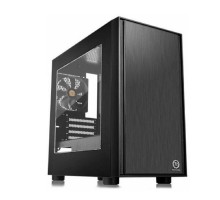 Case Tt Versa H17  черный без БП mATX 2xUSB2.0 1xUSB3.0 audio bott PSU