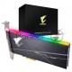 AIC 1TB Gigabyte AORUS RGB Client SSD GP-ASACNE2100TTTDR PCIe Gen3x4 with NVMe, 3480/3080, IOPS 610/530K, MTBF 1.8M, 3D TLC, 1024MB, 1600TBW, RTL