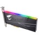 AIC 1TB Gigabyte AORUS RGB Client SSD GP-ASACNE2100TTTDR PCIe Gen3x4 with NVMe, 3480/3080, IOPS 610/530K, MTBF 1.8M, 3D TLC, 1024MB, 1600TBW, RTL
