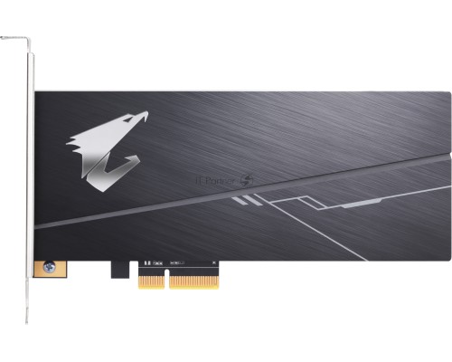AIC 1TB Gigabyte AORUS RGB Client SSD GP-ASACNE2100TTTDR PCIe Gen3x4 with NVMe, 3480/3080, IOPS 610/530K, MTBF 1.8M, 3D TLC, 1024MB, 1600TBW, RTL