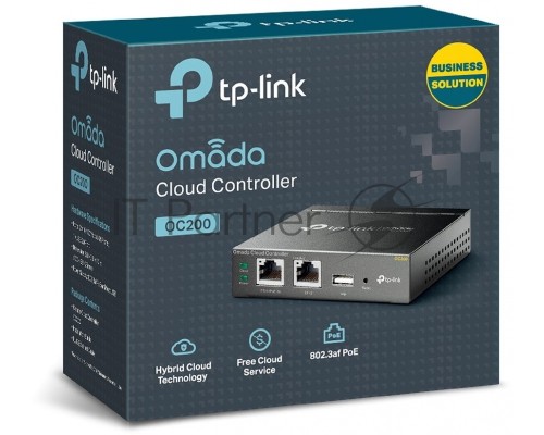 Контроллер TP-Link Omada OC200 10/100BASE-TX черный