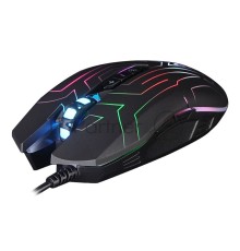 Мышь проводная A4Tech X77 черный, 2400 dpi, USB, кнопки - 8