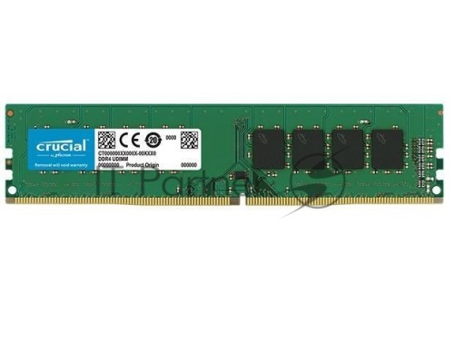 Память оперативная Crucial 16GB DDR4 3200 MT/s (PC4-25600) CL22 DR x8 Unbuffered DIMM 288pin