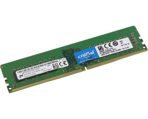 Память оперативная Crucial 16GB DDR4 3200 MT/s (PC4-25600) CL22 DR x8 Unbuffered DIMM 288pin