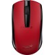 Мышь Genius беспроводная ECO-8100 красная (Red)