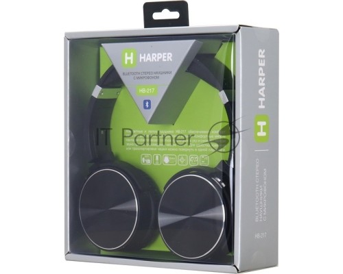 Гарнитура-Bluetooth Harper HB-217 black