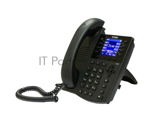 Телефон IP D-Link DPH-150S/F5B, VoIP Phone, 1 10/100Base-TX WAN port and 1 10/100Base-TX LAN port.Call Control Protocol SIP, Russian menu, 4 independent SIP line with backup proxy server, P2P connections, 802.1