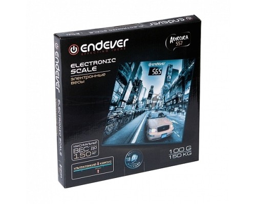 Весы напольные электронные  Endever  Aurora-557