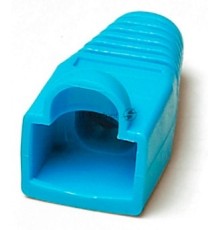 Колпачок Hyperline BOOT-BL-10 Изолирующий для разъемов RJ-45, синий (10 шт.)