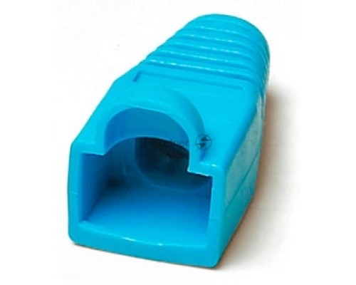 Колпачок Hyperline BOOT-BL-10 Изолирующий для разъемов RJ-45, синий (10 шт.)