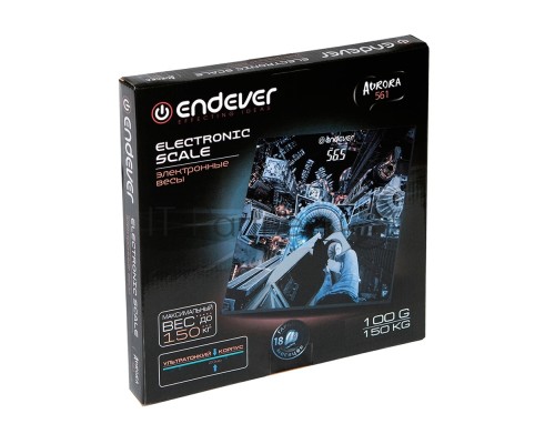 Весы напольные электронные Endever Aurora-561