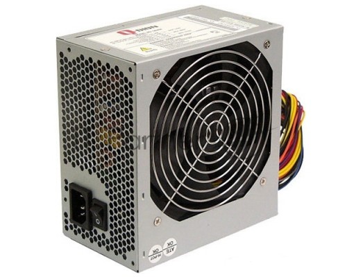 Блок питания 400Вт QDION ATX 400W, 120mm, 3xSATA, 1xPCI-e, nonPFC