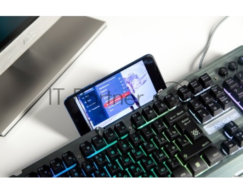 Проводная игровая клавиатура Defender/Redragon Renegade GK-640DL RU,RGB подсветка, 9 режимов 45640